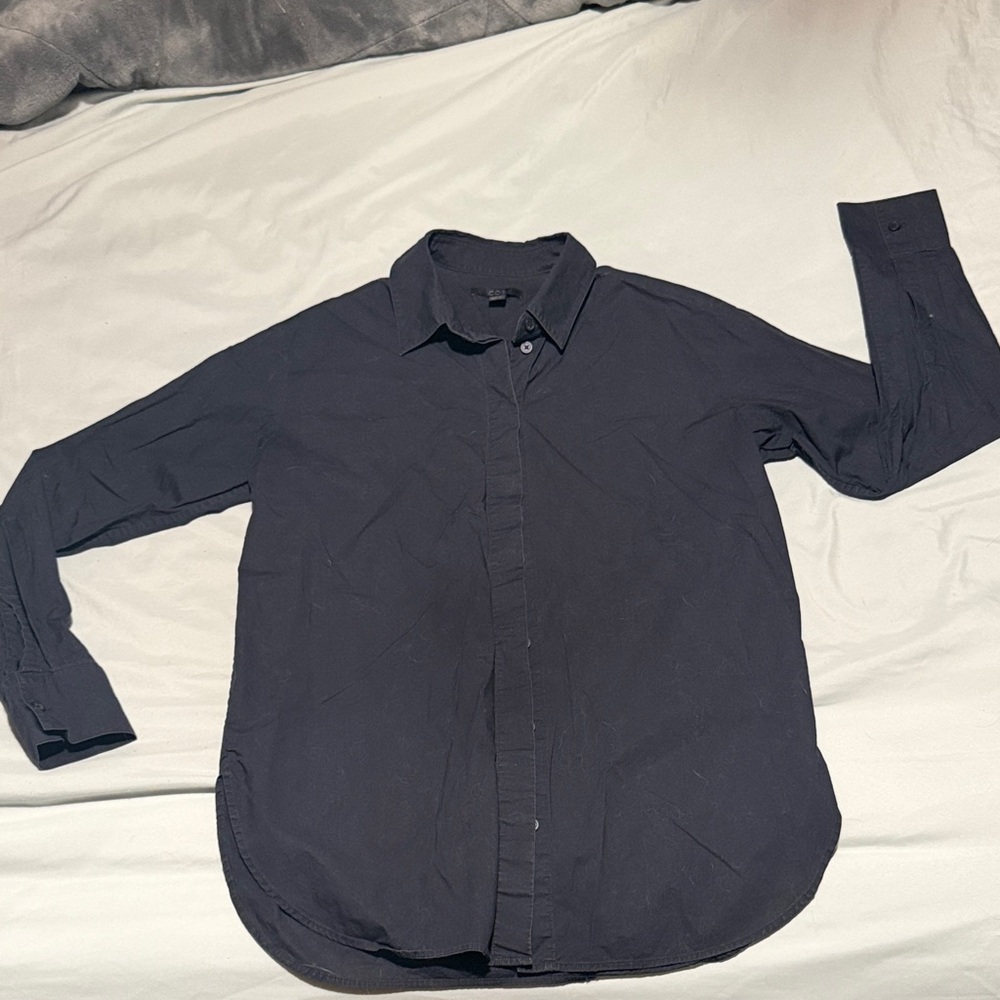 Cos Black Shirt